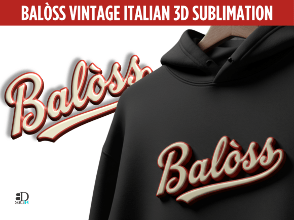 Download Balòss Vintage Italian 3D Sublimation - Premium Resources