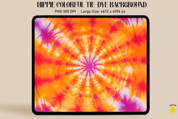 Download Tie Dye Background Orange Rainbow Colors - Rainbow colors Collection