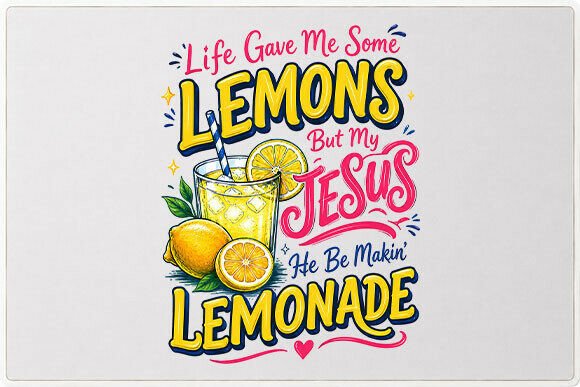 Download Christian Lemonade Quote Graphic PNG - Lemonade Collection