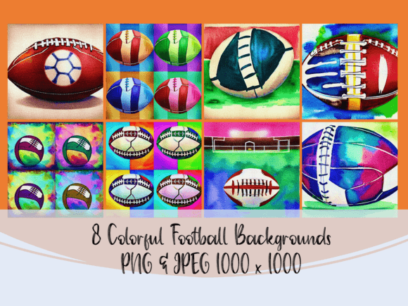 Download Colorful Football Backgrounds - Football backgrounds Collection