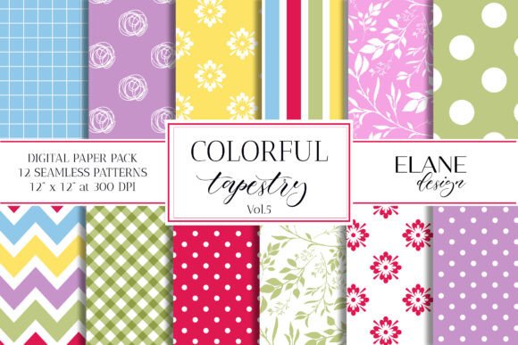 Download Kids Party Digital Paper, Colorful Paper - Colorful paper Collection